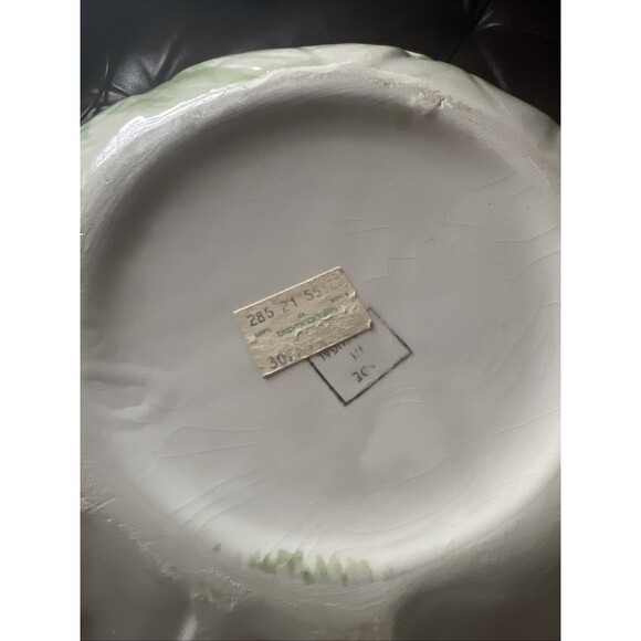 1970 SAFARIL Made in Portugal HYDRANGEA Porcelain Bowl Planter VTG Bloomingdales - Picture 2 of 7